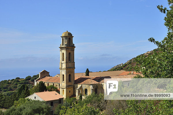 Kloster Couvent Saint-Dominique de Corbara  Pietralta Corbara  Balagne  Korsika  Frankreich