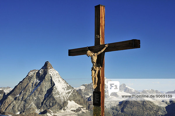 Matterhorn Kruzifix Schweiz Zermatt Kanton Wallis