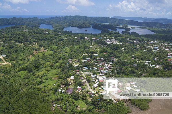 Luftbild  Koror  Palau  Mikronesien
