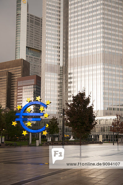 Deutschland  Hessen  Frankfurt  Europäische Zentralbank