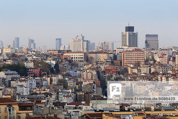 Türkei  Istanbul  Blick vom Galata-Turm über Beyoglu