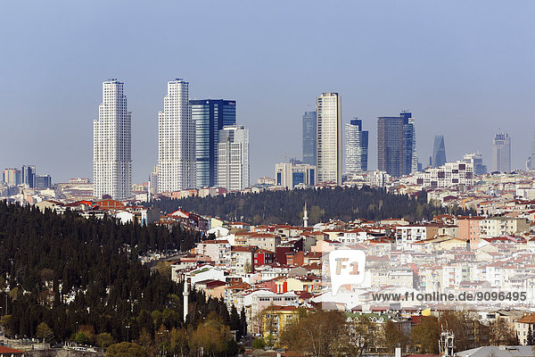 Türkei  Istanbul  Blick von Fener auf Beyoglu und Sisli