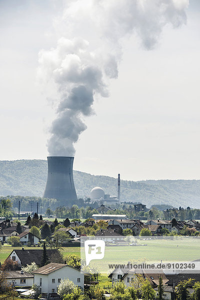Dorf Atomkraftwerk Schweiz