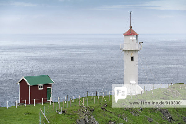 Dänemark Leuchtturm Färöer-Inseln
