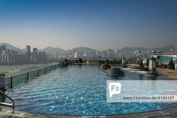 Dach Hafen Ehrfurcht Hotel China Hongkong