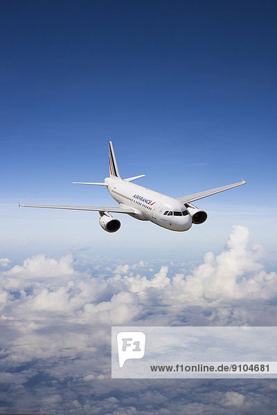 Air France Airbus A318-111 im Flug