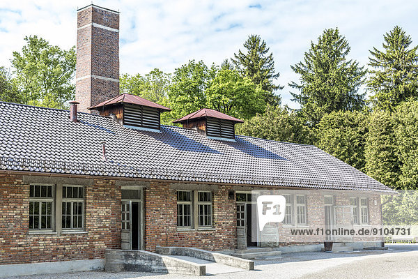 Krematorium  Konzentrationslager Dachau  Dachau  Bayern  Deutschland