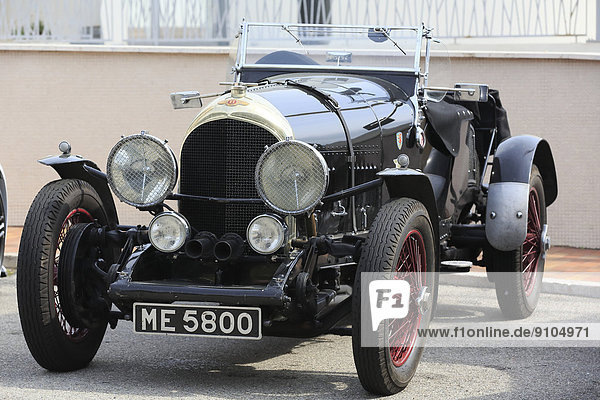 Bentley  Oldtimer  9. Grand Prix de Monaco Historique  Fürstentum Monaco