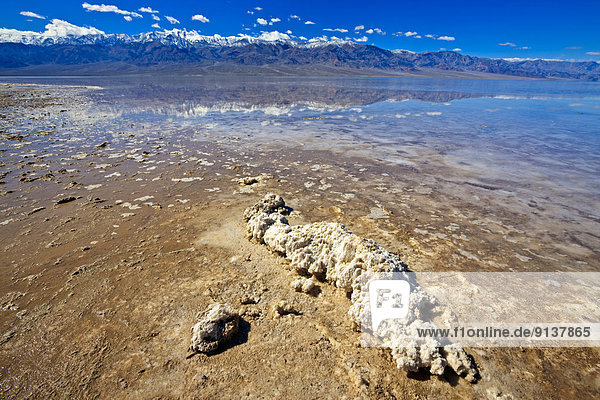 Badwater Basin  Death Valley Nationalpark  Kalifornien  USA