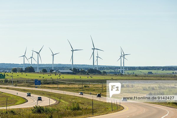 nahe Stadt 5 Entdeckung Windpark Kanada Cumberland Nova Scotia Neuschottland
