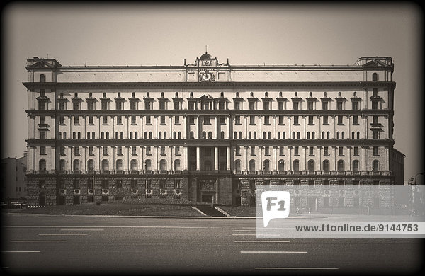 FSB (former KGB) headquarters building in Moscow Russia