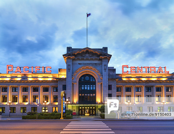 Pacific Central Station  Vancouver  B.C. Canada.