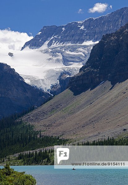 Kajak  Banff Nationalpark  Alberta  Kanada