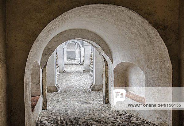 Korridor Korridore Flur Flure Tschechische Republik Tschechien Cesky Krumlov