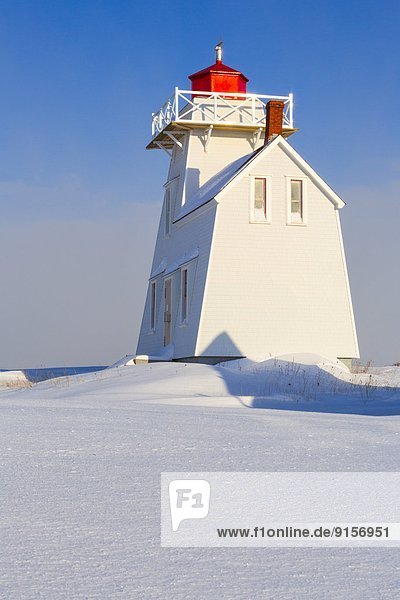 Leuchtturm North Rustico Prince Edward Island Kanada Prince Edward Island