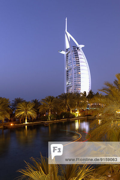 Burj al Arab und Medinat Jumeirah Hotel  Dubai