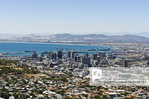 Skyline von Kapstadt  Südafrika