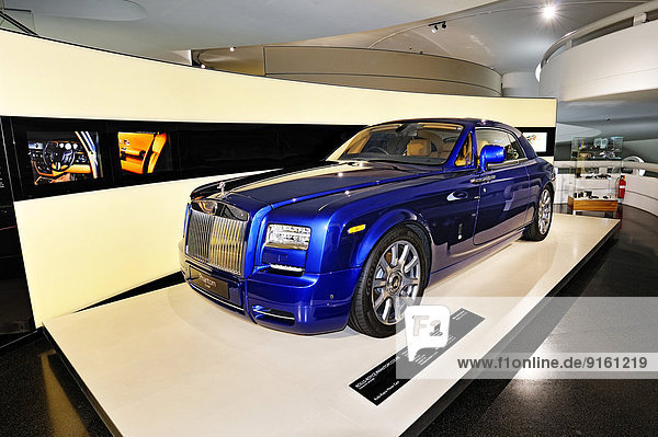 Rolls-Royce  Phantom-Coupe von 2012  BMW-Museum  München  Oberbayern  Bayern  Deutschland