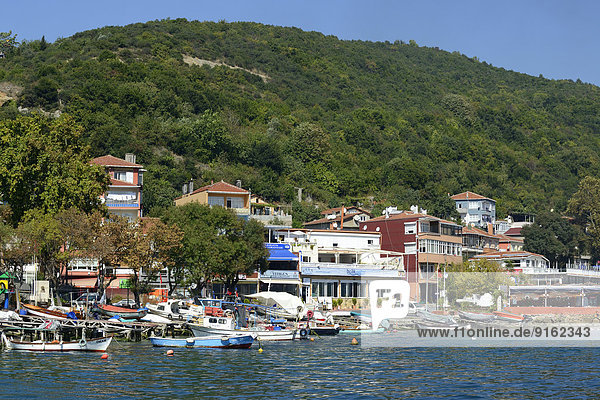 Dorf Ansicht Bosporus Istanbul Türkei