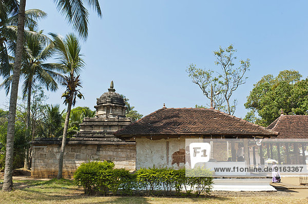 Alter Tempel Natha Devale  heiliger Bezirk  Kandy  Sri Lanka