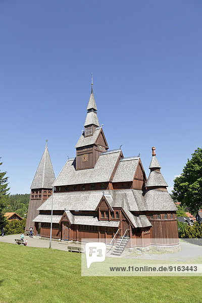 Stabkirche  Hahnenklee  Harz  Niedersachsen  Deutschland