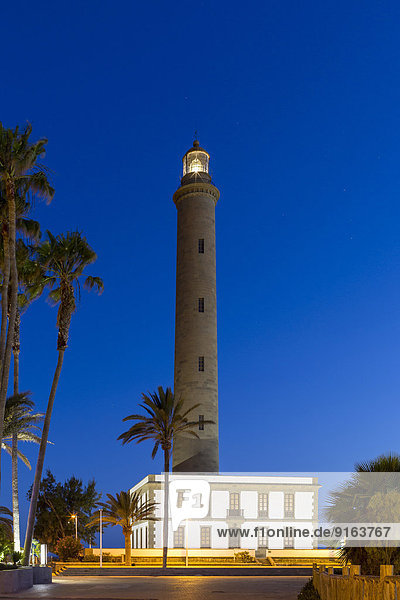Lighthouse of Maspalomas Faro de Maspalomas Gran Canaria Canary Islands Spain