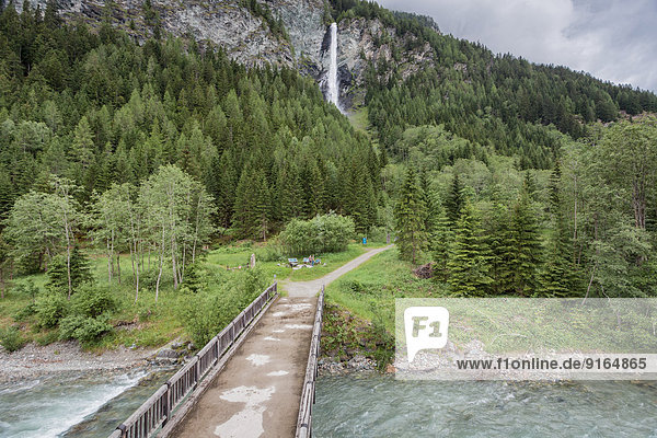 Wasserfall Jungfernsprung bei Heiligenblut Kärnten Österreich