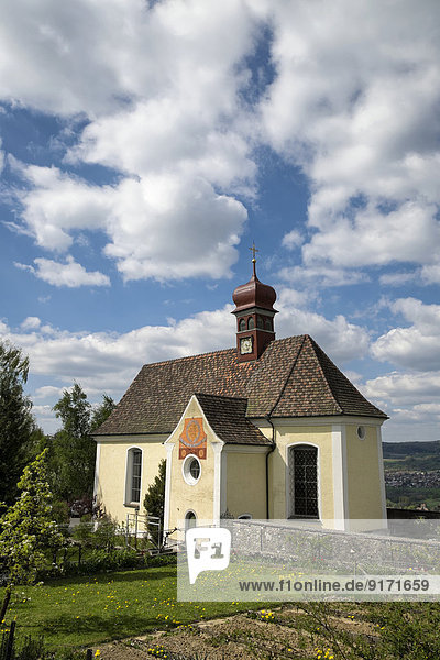 Switzerland  Thurgau  Klingenzell  view pilgrimage chapel
