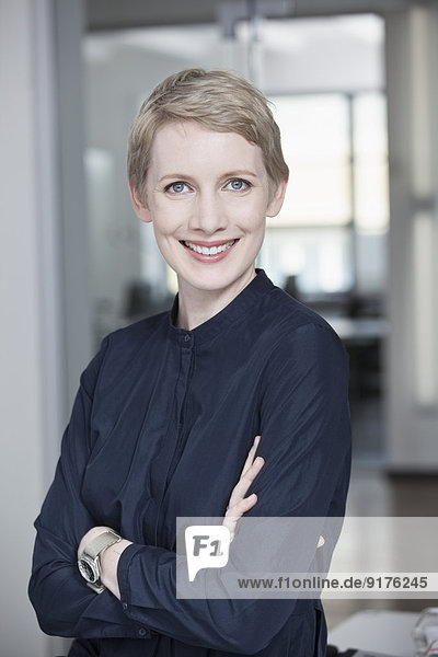 Germany  Munich  Businesswoman in office