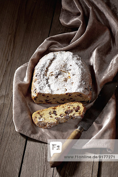 Christmas pastry  Dresden Christmas stollen