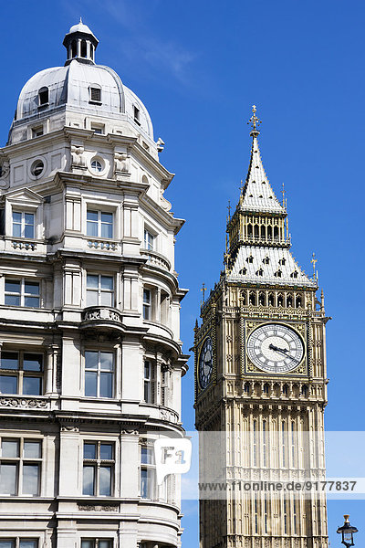 United Kingdom  England  London  Westminster  Clock Tower Elizabeth Tower  Part of Palace of Westminster