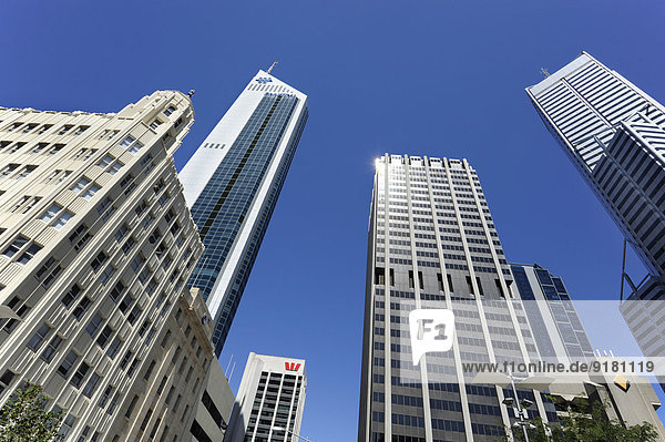 Australien Perth Central Business District Bürotürme