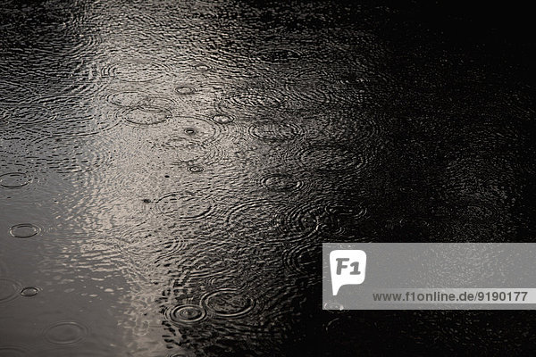 Full frame shot of rippled water during rainy season