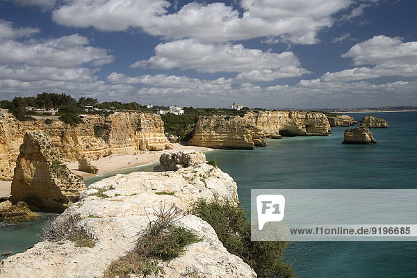 Strand Praia da Marinha Südküste Algarve Portugal