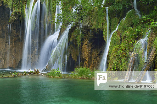 Wasserfall  Nationalpark Plitvicer Seen  Plitvicka Jezera  Lika-Senj  Kroatien