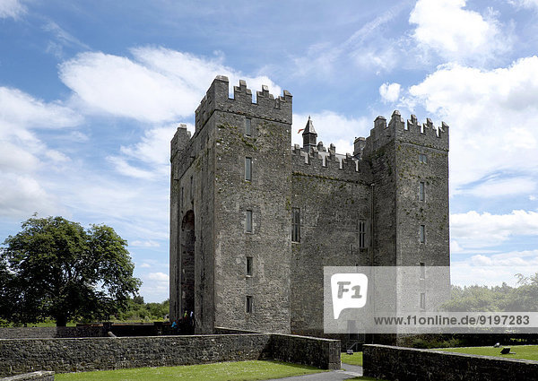 Bunratty Castle  bei Limerick  Grafschaft Clare  Irland