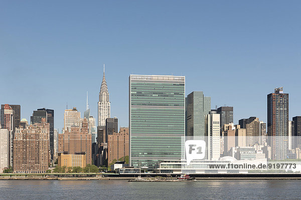 Vereinte Nationen  UNO Hauptquartier  New York City  New York  USA