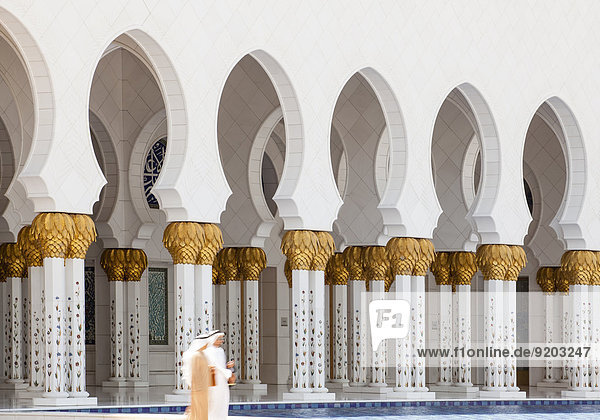 Scheich Zayid Moschee  Abu Dhabi  VAE