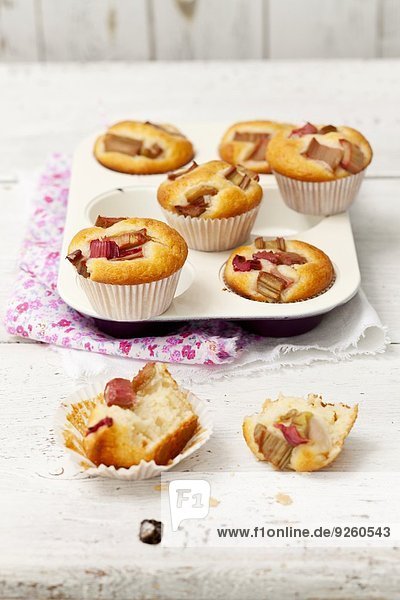 Rhabarber-Vanille-Muffins