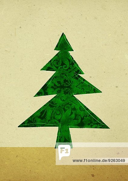 Weihnachtsbaum  Illustration