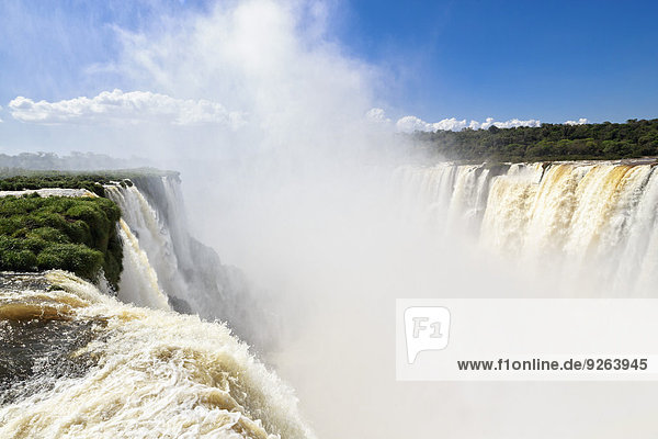 Südamerika  Argentinien  Parana  Iguazu-Nationalpark  Iguazu-Fälle  Teufelskehle