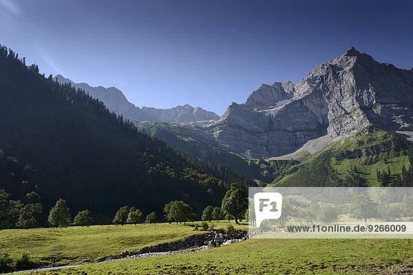 Österreich  Tirol  Hinterriss  Ahornboden