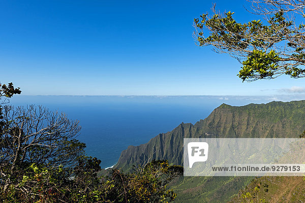 'Coast  Koke'e State Park  Ha'ena  Kauai  Hawaii  United States'