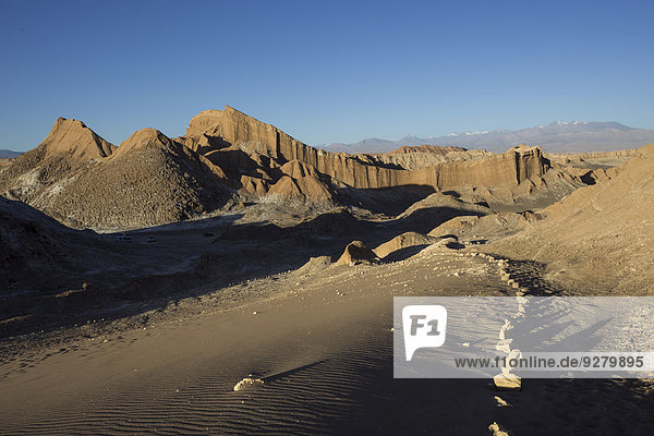 Sanddüne im Valle de la Luna oder Tal des Mondes  San Pedro de Atacama  Región de Antofagasta  Chile