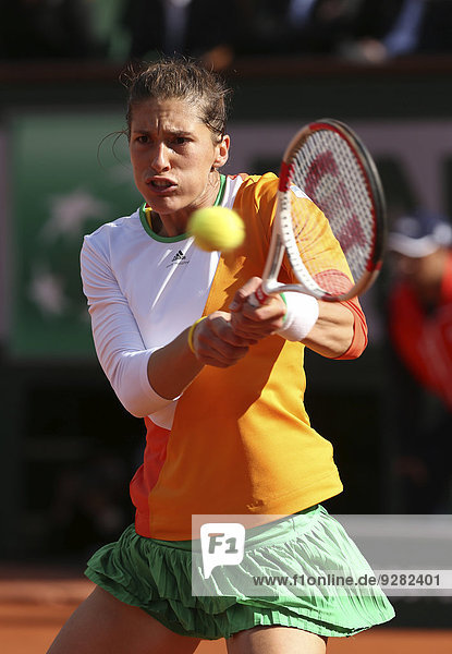 Andrea Petkovic  GER  French Open 2014  Roland Garros  Paris  Frankreich