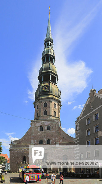 Petrikirche oder Sv?t? P?tera bazn?ca  Riga  Lettland