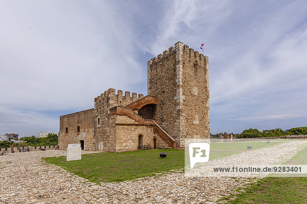 Fortaleza Ozama  Torre De Homenaje  16. Jahrhundert  Unesco Weltkulturerbe  Zona Colonial  Santo Domingo  Dominikanische Republik