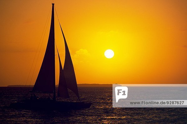Segeln Sonnenuntergang Boot