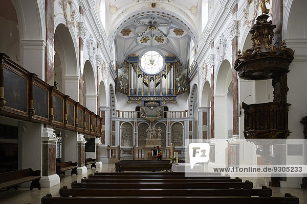 Basilika und Wallfahrtskirche St. Anna  Augsburg  Schwaben  Bayern  Deutschland