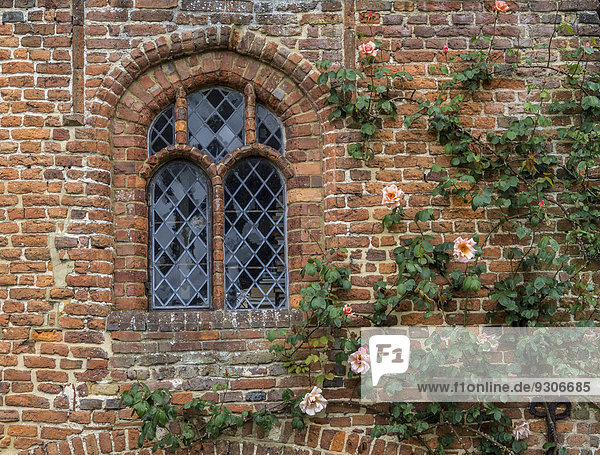 Window  building part at Sissinghurst Castle  Kent  England  United Kingdom